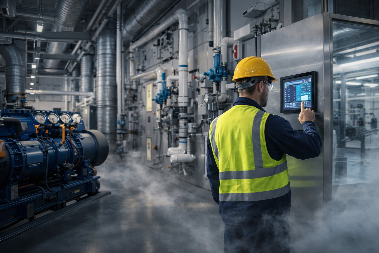 HVAC industrial y control ambiental.